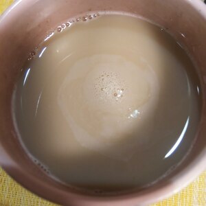 オーツミルクでカフェオレ